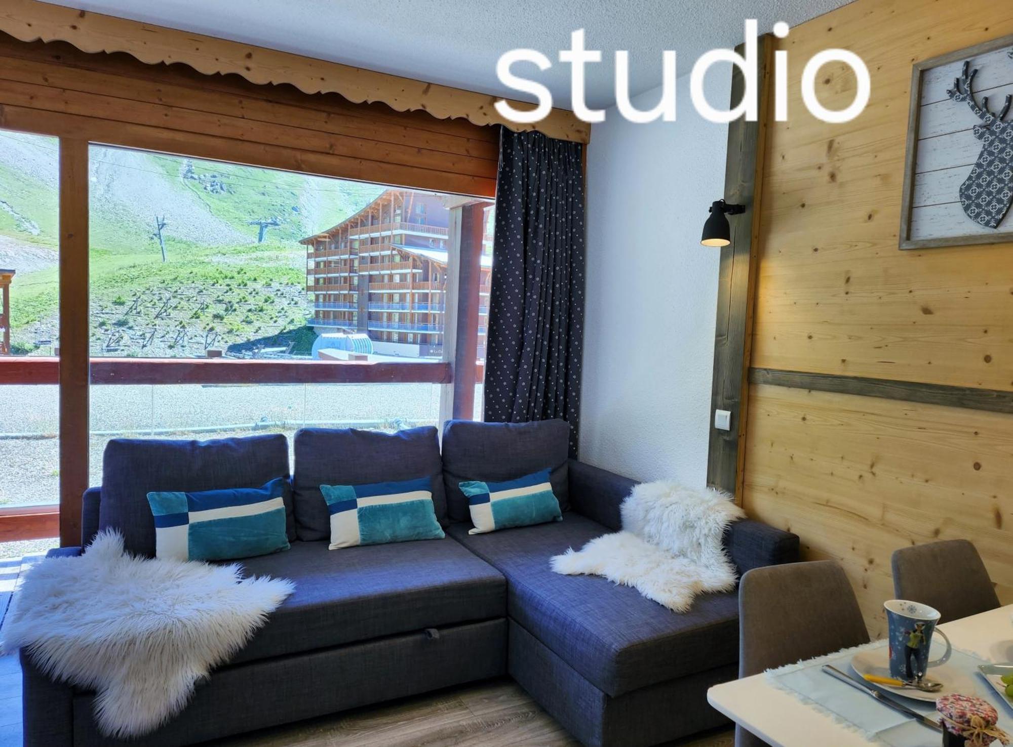 Arc 2000 - Appartement Ou Studio Avec Balcon Et Vue Les Arcs  Exterior photo